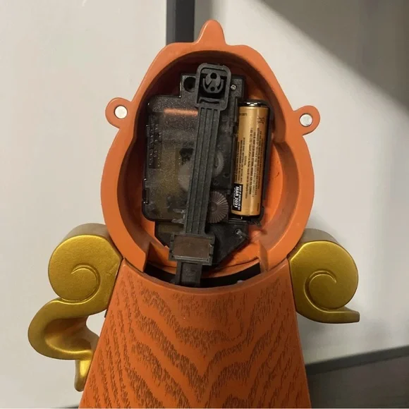 Disney Cogsworth Clock Beauty & The Beast Working Condition - Picture 4 of 7